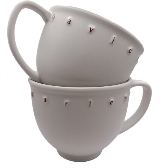 Harley Davidson Mugs HD Stoneware coffee x2 Classic Harley. Official license - Picture 2 of 4